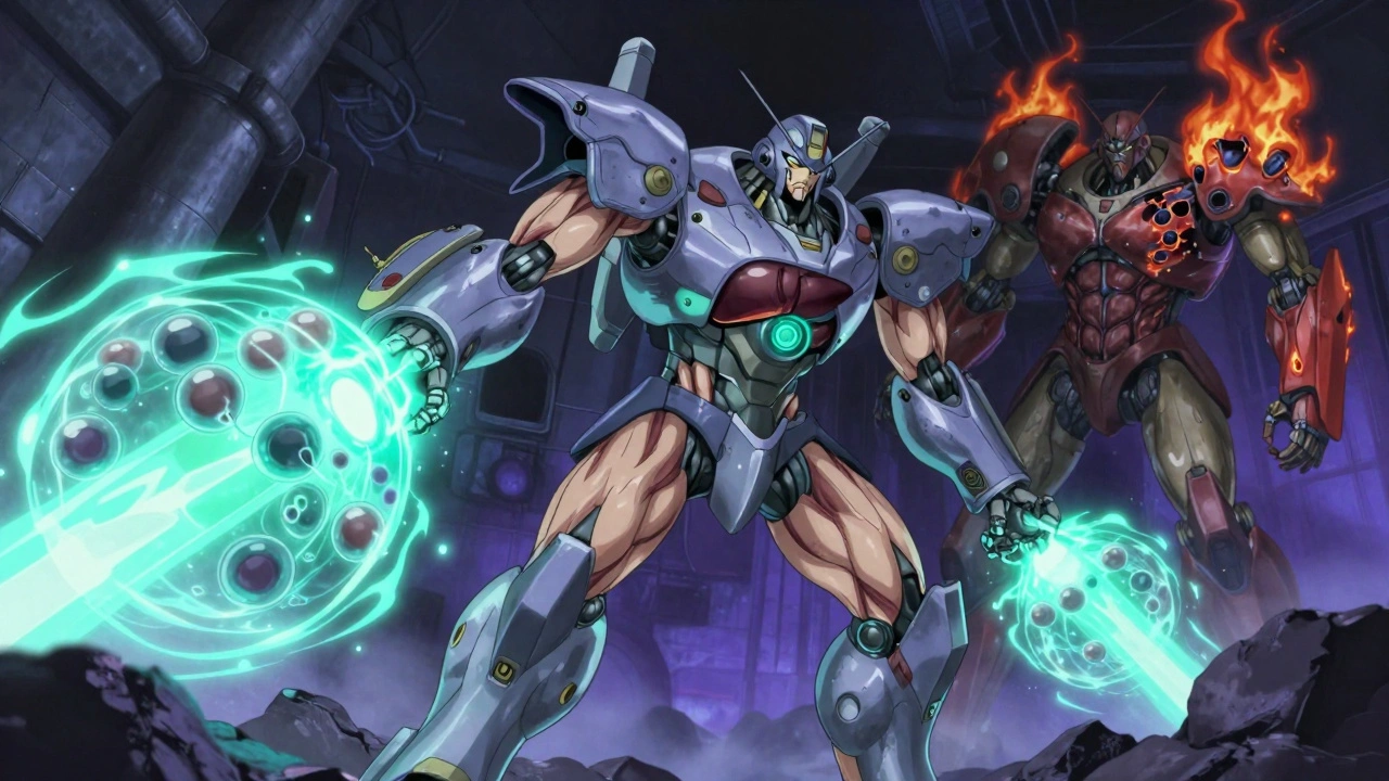 A liver-powered mech neutralizes cholesterol enzymes while muscles remain unharmed.