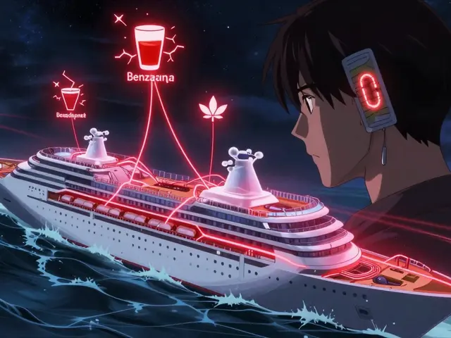 Motion Sickness Medications: Scopolamine and Sedative Interactions